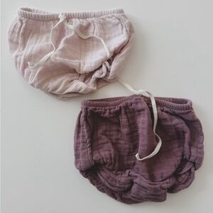 Kids Cotton Bloomers - Pink and Purple